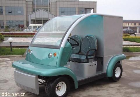 益高绿色小型电动送餐车